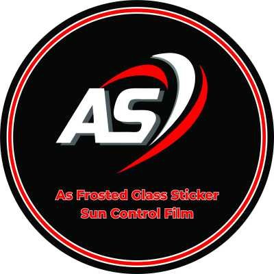 As Glass Frosted Stickers Sun Control Flim